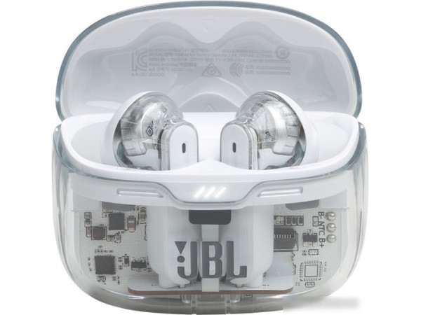 Наушники JBL Tune Beam Ghost Edition (белый)