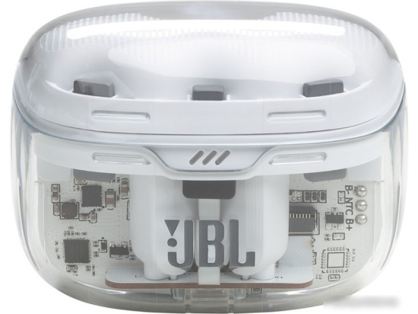 Наушники JBL Tune Beam Ghost Edition (белый)