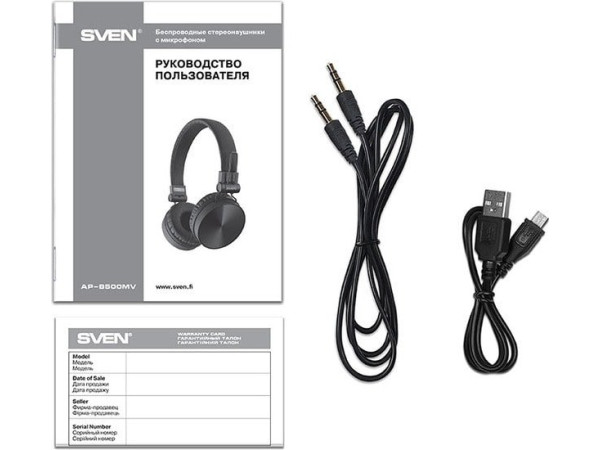 Наушники SVEN AP-B500MV