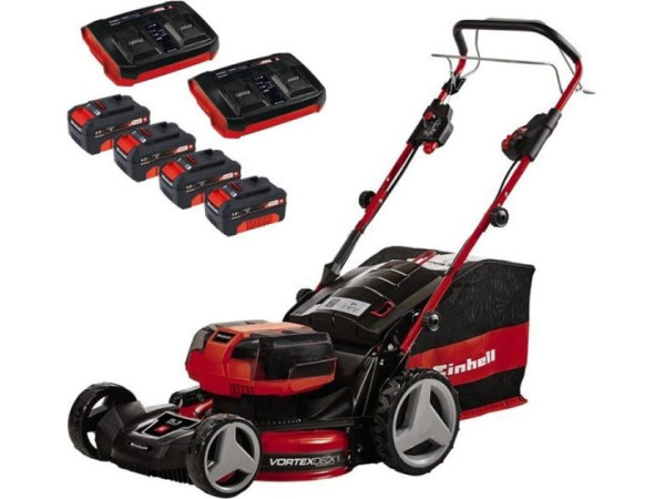 Газонокосилка Einhell GE-CM 36/47 S HW Li (с 4-мя АКБ)