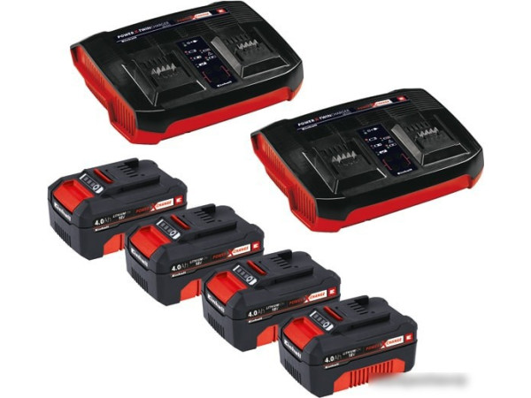 Газонокосилка Einhell GE-CM 36/47 S HW Li (с 4-мя АКБ)