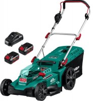 Газонокосилка Зубр Мастер ГКЛ-4336-42 (с 2-мя АКБ)