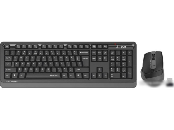 Офисный набор A4Tech Fstyler FGS1035Q (черный/серый)