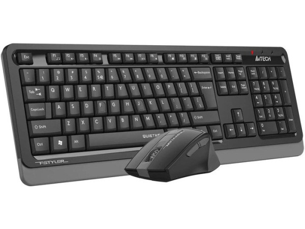 Офисный набор A4Tech Fstyler FGS1035Q (черный/серый)