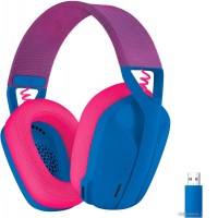 Наушники Logitech G435 Lightspeed (синий/малиновый)