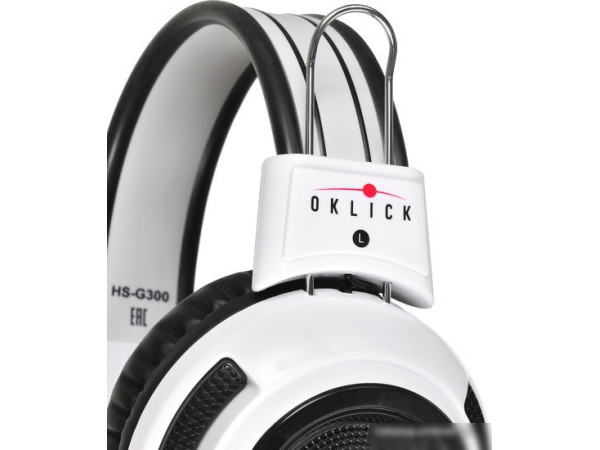 Наушники Oklick HS-G300 Armageddon (белый/черный)