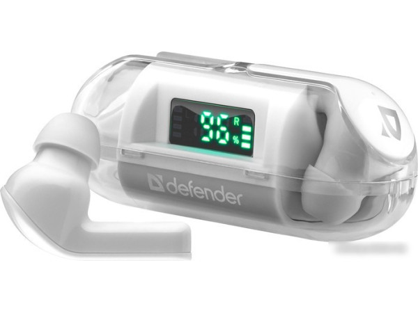 Наушники Defender Twins 916 (белый)