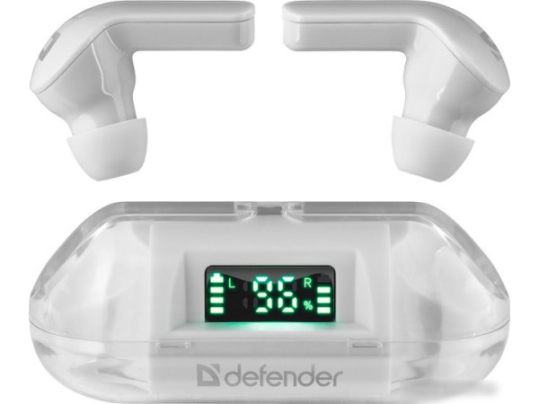 Наушники Defender Twins 916 (белый)