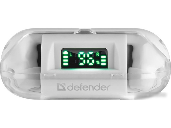 Наушники Defender Twins 916 (белый)