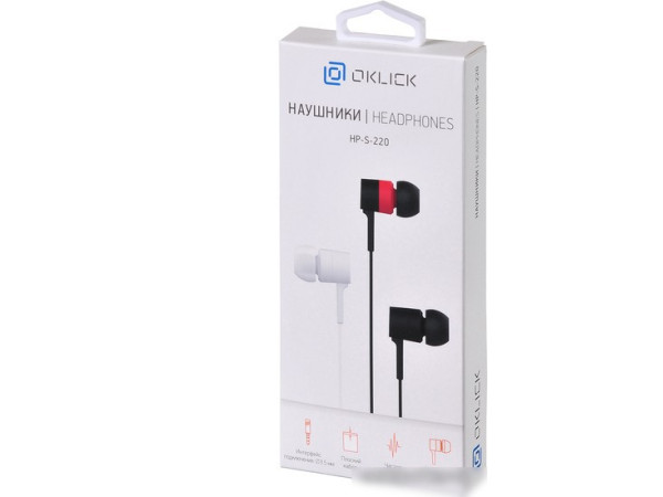 Наушники Oklick HP-S-220 (белый)