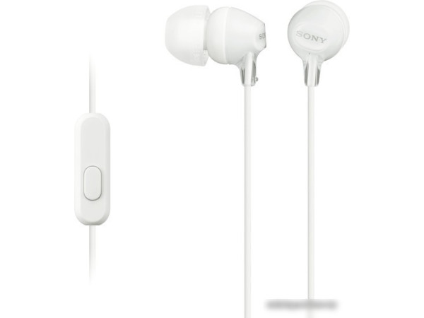Наушники Sony MDR-EX15AP (белый)