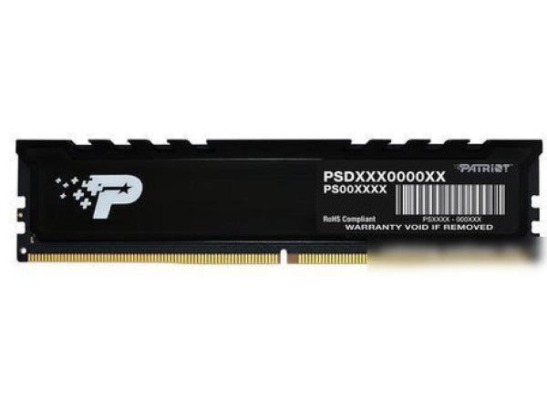 Оперативная память Patriot Signature Premium Line 2x8ГБ DDR5 4800 МГц PSP516G4800KH1