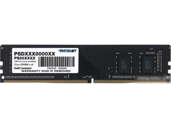 Оперативная память Patriot Signature Line 18ГБ DDR4 3200 МГц PSD48G32002