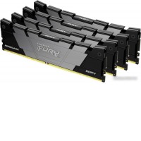 Оперативная память Kingston FURY Renegade 4x16ГБ DDR4 3600 МГц KF436C16RB12K4/64