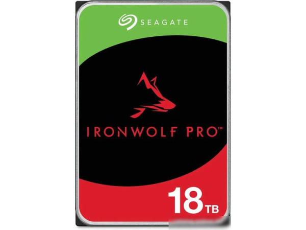 Жесткий диск Seagate IronWolf Pro 18TB ST18000NT001
