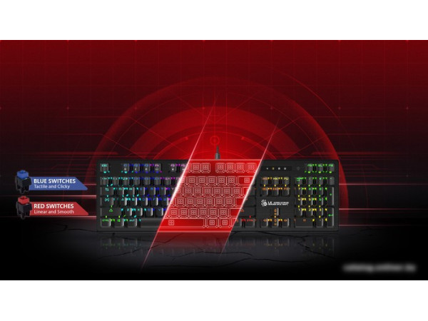 Клавиатура A4Tech Bloody B825R (Light Strike Red)