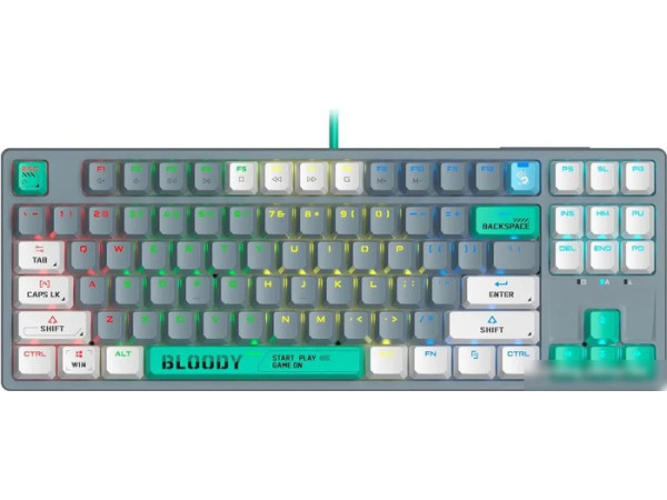 Клавиатура A4Tech Bloody S87 Energy Ash (Bloody BLMS Red Plus)