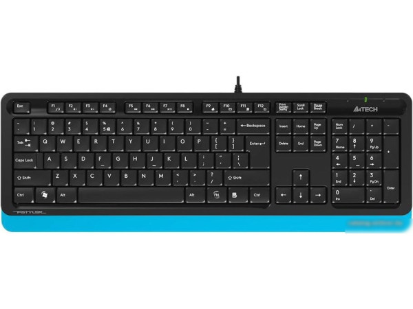 Клавиатура A4Tech Fstyler FK10 (черный/синий)