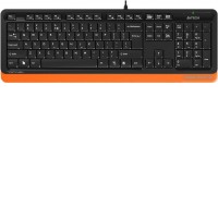 Клавиатура A4Tech Fstyler FK10 (черный/оранжевый)