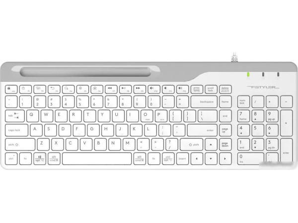 Клавиатура A4Tech Fstyler FK25 (белый/серый)