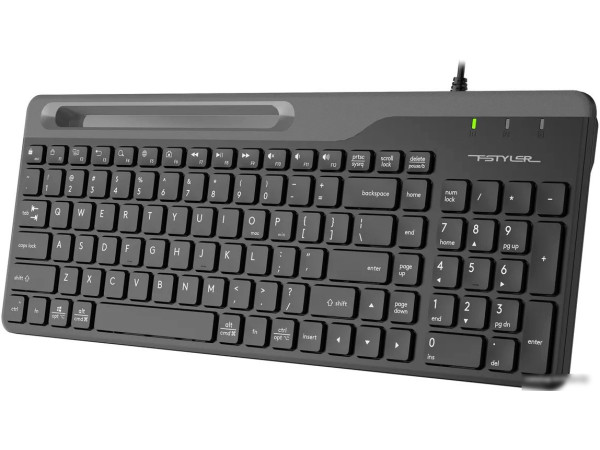 Клавиатура A4Tech Fstyler FK25 (черный/серый)