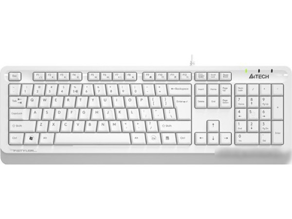 Клавиатура A4Tech Fstyler FKS10 (белый/серый)