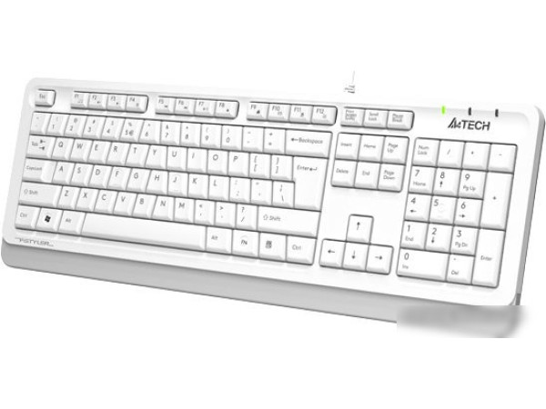 Клавиатура A4Tech Fstyler FKS10 (белый/серый)
