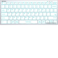 Клавиатура A4Tech Fstyler FX61 (серебристый/белый)