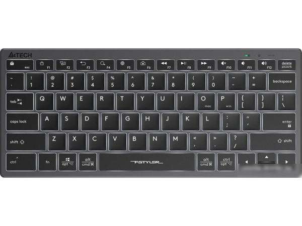 Клавиатура A4Tech Fstyler FX61 (серый/черный)