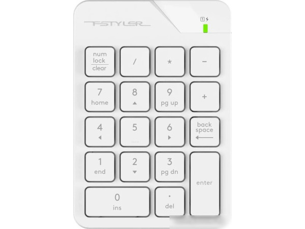 Цифровой блок A4Tech Fstyler FGK21C (белый)