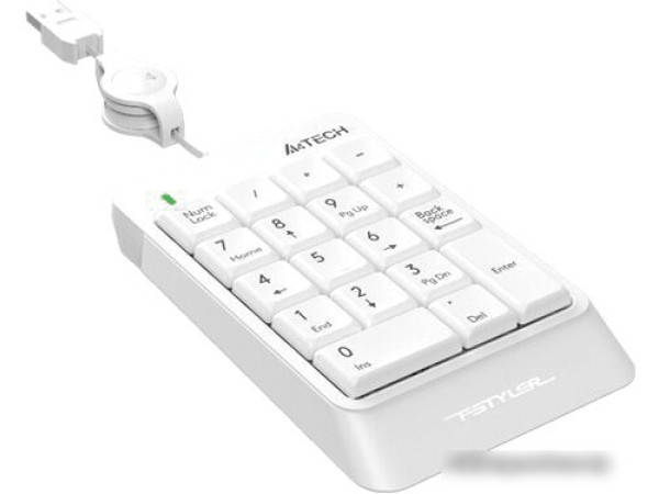 Цифровой блок A4Tech Fstyler FK13 (белый)