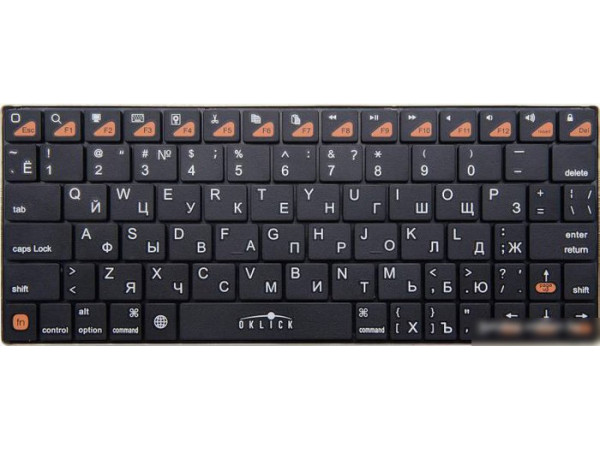 Клавиатура Oklick 840S Wireless Bluetooth Keyboard