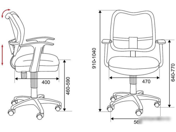 Кресло Бюрократ CH-W797/BR/TW-14C (коричневый)