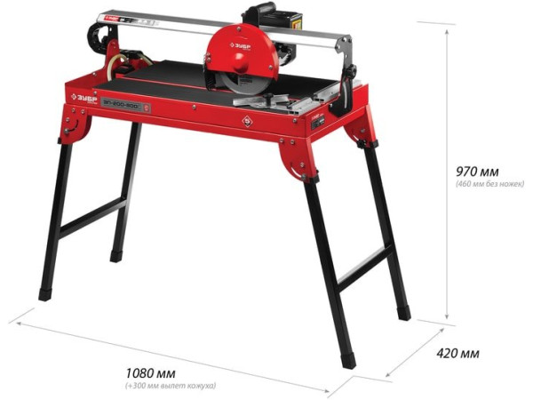 Электрический плиткорез Зубр ЭП-200-800С