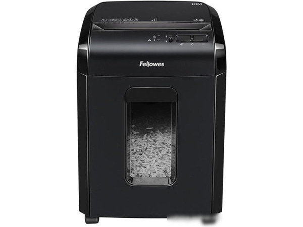 Шредер Fellowes Powershred 10M (черный)
