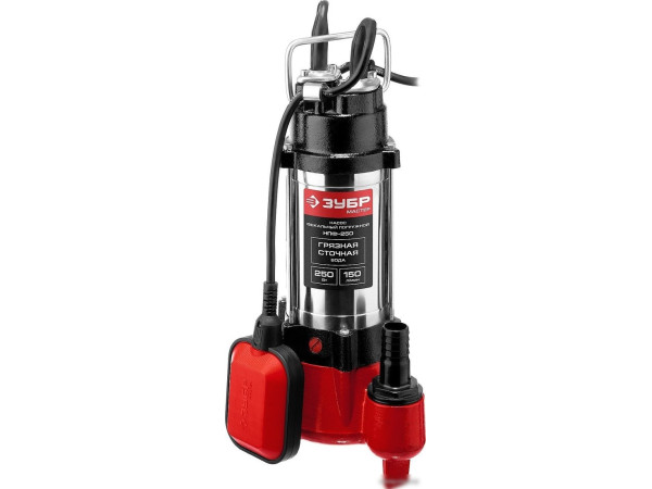 Фекальный насос Зубр Мастер НПФ-250