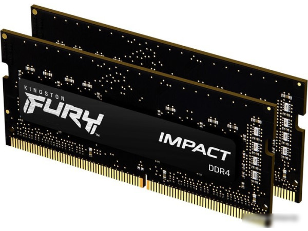 Оперативная память Kingston FURY Impact 2x32GB DDR4 SODIMM PC4-25600 KF432S20IBK2/64