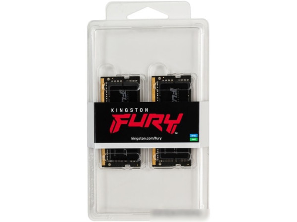 Оперативная память Kingston FURY Impact 2x32GB DDR4 SODIMM PC4-25600 KF432S20IBK2/64