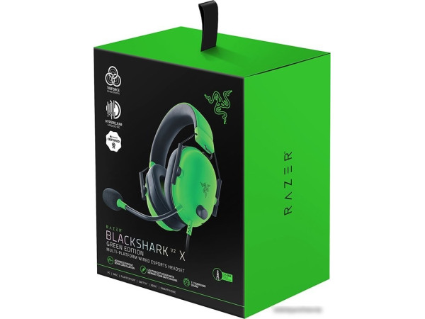 Наушники Razer BlackShark V2 X (зеленый)