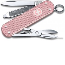 Нож-брелок Victorinox Classic Cotton Candy 0.6221.252G (розовый)