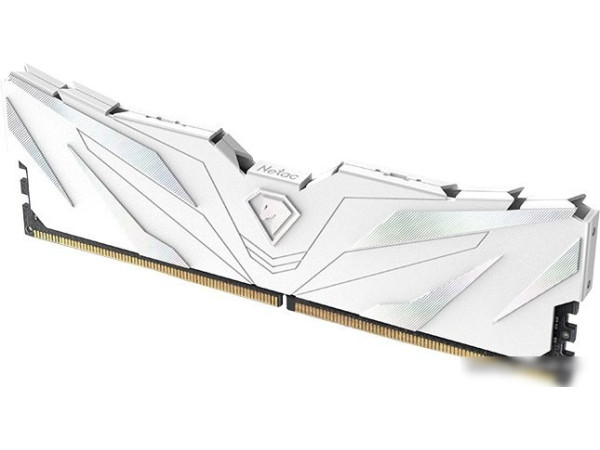 Оперативная память Netac Shadow II White 16ГБ DDR4 3200МГц NTSWD4P32SP-16W