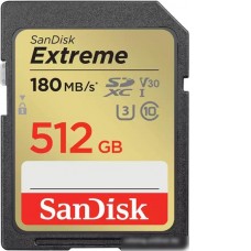 Карта памяти SanDisk Extreme SDXC SDSDXVV-512G-GNCIN 512GB