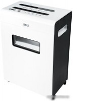 Шредер Deli E9903-EU (белый/черный)