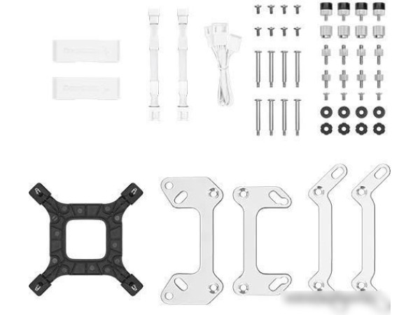 Система жидкостного охлаждения для процессора DeepCool LT520 WH R-LT520-WHAMNF-G-1