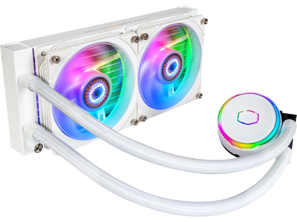 Система жидкостного охлаждения для процессора Cooler Master MasterLiquid PL240 Flux White Edition MLY-D24M-A23PZ-RW