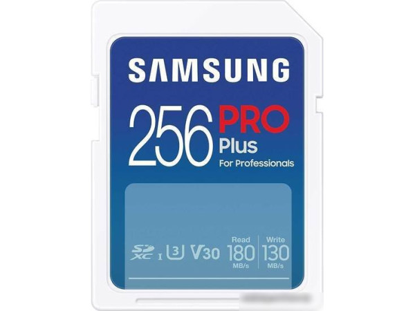 Карта памяти Samsung PRO Plus 2023 SDXC 256GB