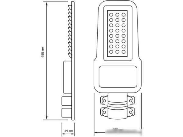 Уличный прожектор Gauss Qplus 629535380