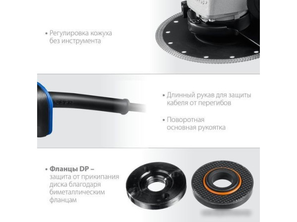 Угловая шлифмашина Зубр Профессионал УШМ-П180-2000 П