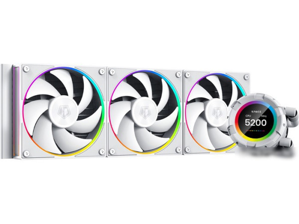 Жидкостное охлаждение для процессора ID-Cooling SL360 White