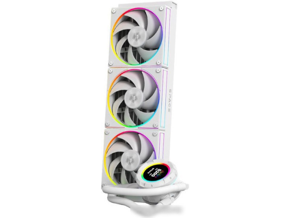 Жидкостное охлаждение для процессора ID-Cooling SL360 White